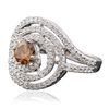 Image 2 : 14KT White Gold GIA Certified 1.32ctw Diamond Ring