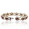 Image 3 : 14KT Yellow Gold 6.24ctw Ruby and Diamond Bracelet