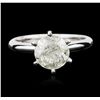 Image 1 : Platinum 2.03ct Brilliant Cut Diamond Solitaire Ring