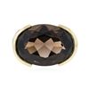 Image 1 : 14KT Yellow Gold 20.17ct Smokey Quartz and Diamond Ring