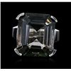 Image 1 : 14KT White Gold 25.26ct Tourmaline Ring