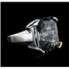 Image 2 : 14KT White Gold 25.26ct Tourmaline Ring