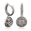 Image 2 : 14KT White Gold 3.26ctw Diamond Earrings