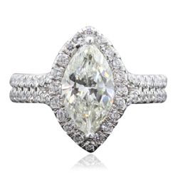 18KT White Gold 2.36ctw Diamond Ring