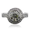 Image 1 : 14KT White Gold 3.07ctw Diamond Ring