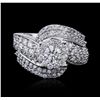 Image 1 : 14KT White Gold 2.44ctw Diamond Ring