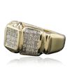 Image 2 : 14KT Yellow Gold 1.69ctw Diamond Ring