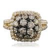 Image 1 : 14KT Yellow Gold 1.67ctw Diamond Ring