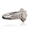 Image 2 : 14KT White Gold 1.32ctw Diamond Ring