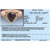 Image 3 : 14KT Rose Gold 1.65ctw Black Diamond Ring