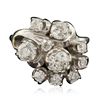 Image 1 : 18KT White Gold 1.69ctw Diamond Ring