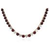 Image 2 : 14KT Yellow Gold 51.80ctw Ruby and Diamond Necklace