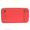 Image 5 : Authentic Vintage Hermes 25cm Birkin Bag in Red Epsom Leather from the Candy Collection with Palladi