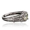 Image 2 : 18KT White Gold 1.44ctw Diamond Ring