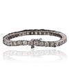 Image 2 : 14KT White Gold 11.53ctw Diamond Tennis Bracelet