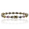Image 2 : 14KT Yellow Gold 16.08ctw Fancy Sapphire Bracelet