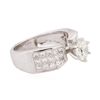 Image 2 : 14KT White Gold 2.80ctw Diamond Ring
