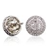 Image 2 : 14KT White Gold 2.58ctw Diamond Earrings