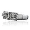 Image 2 : 18KT White Gold 0.46ctw Diamond Ring