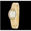 Image 1 : Ebel Satya 18KT Yellow Gold Diamond Wristwatch