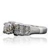 Image 2 : 18KT White Gold 1.82ctw Diamond Ring