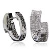 Image 2 : 18KT White Gold 1.72ctw Diamond Earrings