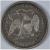 Image 2 : 1873 SEATED HALF DOLLAR AU-55 (100% ORGINAL)