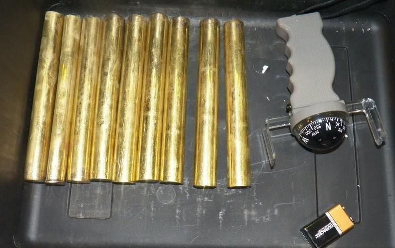 Electronic dowsing rods