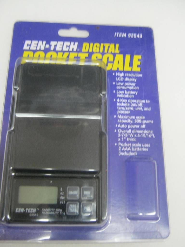 Cen Tech Digital Scale