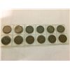 Image 1 : 12 MIXED DATE CANADIAN CENTS FROM 1920-1935. MOSTLY VF OR BETTER