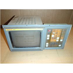 Fanuc OT CRT / MDI Unit #A02B-0083-C101 w/ Monitor A61L-0001-0092 Board A20B-1001-0820