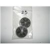 Image 1 : VINTAGE BUTTON COVERS 2 TOTAL *MATCHING STAR PATTERNS*!! COVERS CAME OUT OF SAFE!!