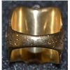 Image 5 : 14K GOLD SADDLE RING