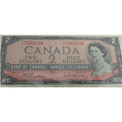 1954 $2 BANK NOTE