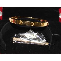 CARTIER GOLDTONE  BRACELET