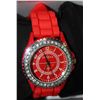 Image 1 : RED GENEVA WOMEN'S WATCH
