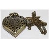 Image 1 : HEART PENDANT POCKET WATCH