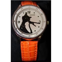 BAISON WOMEN'S WATCH ORANGE STRAP