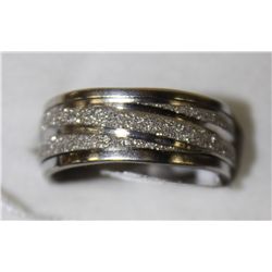 STAINLESS STEEL RING SIZE 8