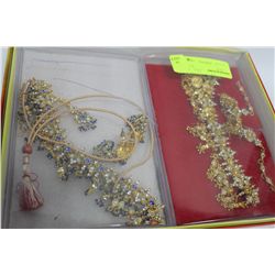 TWO EAST INDIAN JEWELLERY SETS