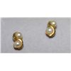Image 1 : 10KT PEARL EARRINGS