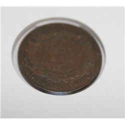 NEW BRUNSWICK 1861 LRG 1C SCARCE PRE-CONFEDERATION