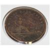 Image 1 : QUEBEC BANK TOKEN 1852 1/2 PENNY SCARCE