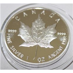 CANADA SILVER 1 ONCE 5 DOLLAR COIN