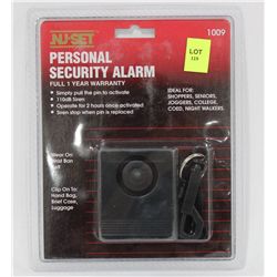 NEW PERSONAL SECURITY ALARM