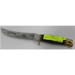 6" BLADE WOOD HANDLE HUNTING KNIFE