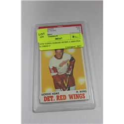 1970 TOPPS GORDIE HOWE CARD PSA SCORED 5