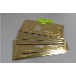 23K ANTIGUA & BARBUDA $50 BANK NOTES X6