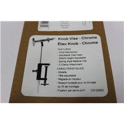 CRYSTAL RIVER KNOB VISE (FOR FLY TYING)