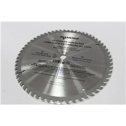 DIAMOND 10" CARBIDE SAW BLADE (60 TEETH)